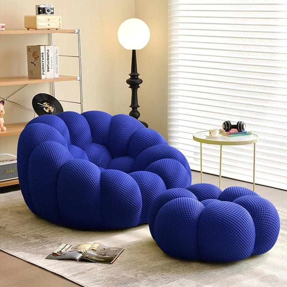 Canapé Bulle Signature — Bleu Klein (3 places)