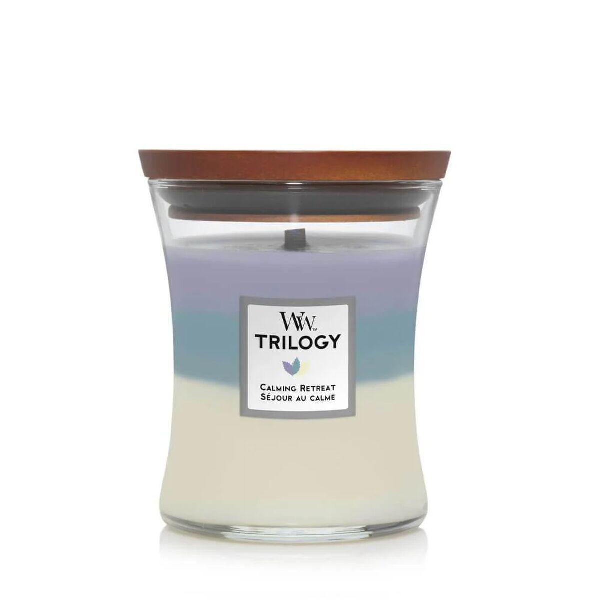 Bougie Parfumée Woodwick Trilogy Calming Retreat