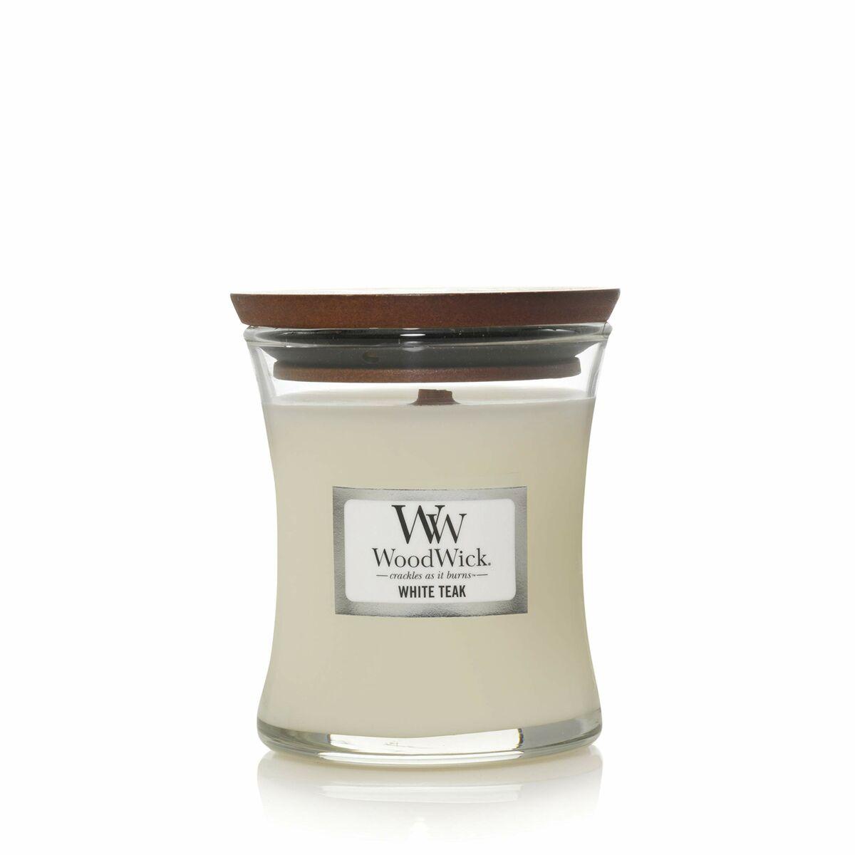 Bougie Parfumée Woodwick Core Mini White Teak 85 g