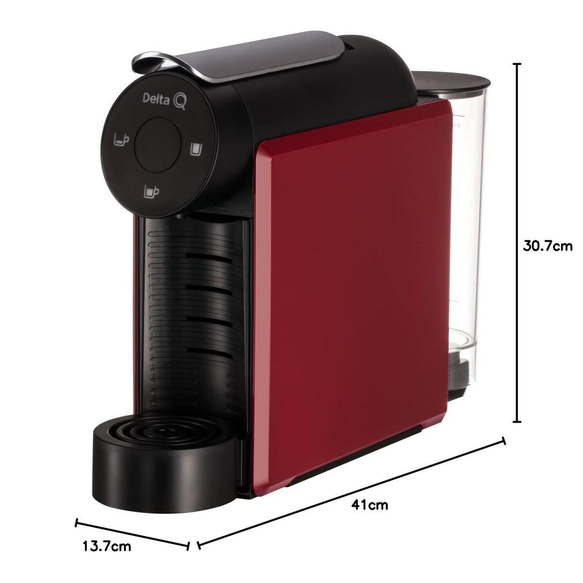 Cafetière à capsules Delta Q Mini Qool Rouge