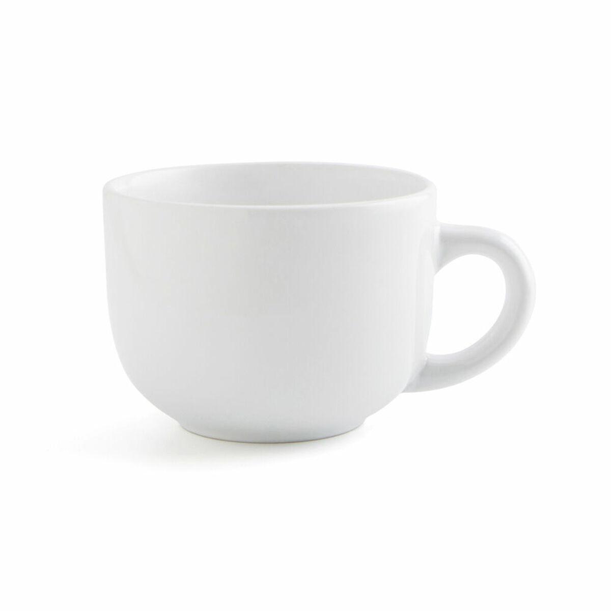 Tasse mug Quid Snow Blanc 400 ml (6 Unités)