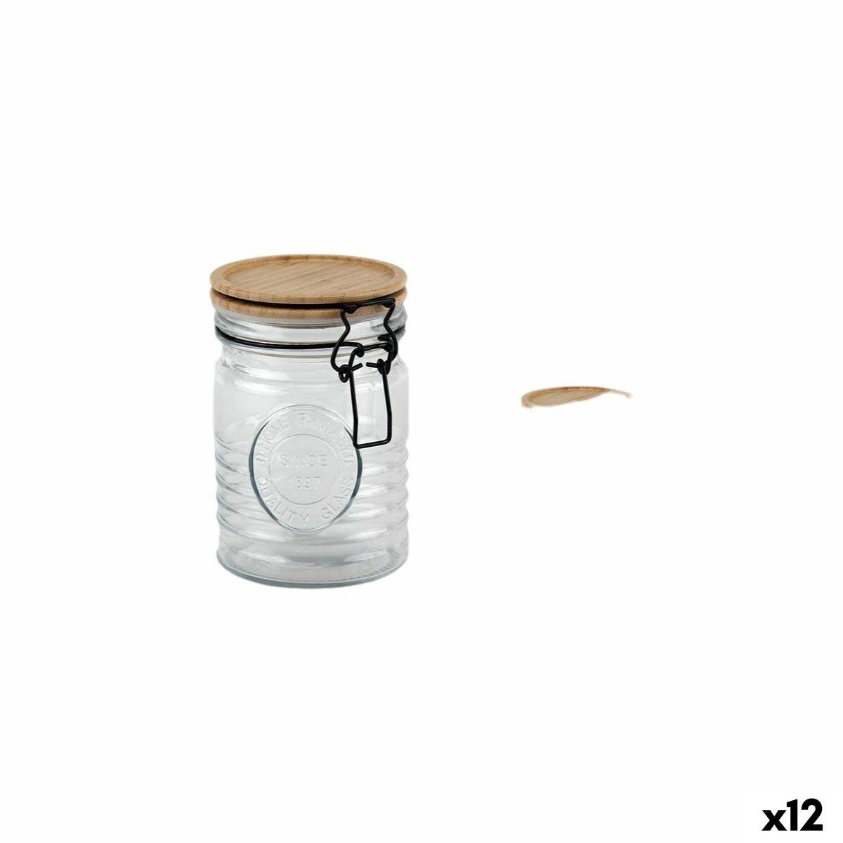 Pot en verre La Mediterránea ACACIA 0.7 L (12 Unités)