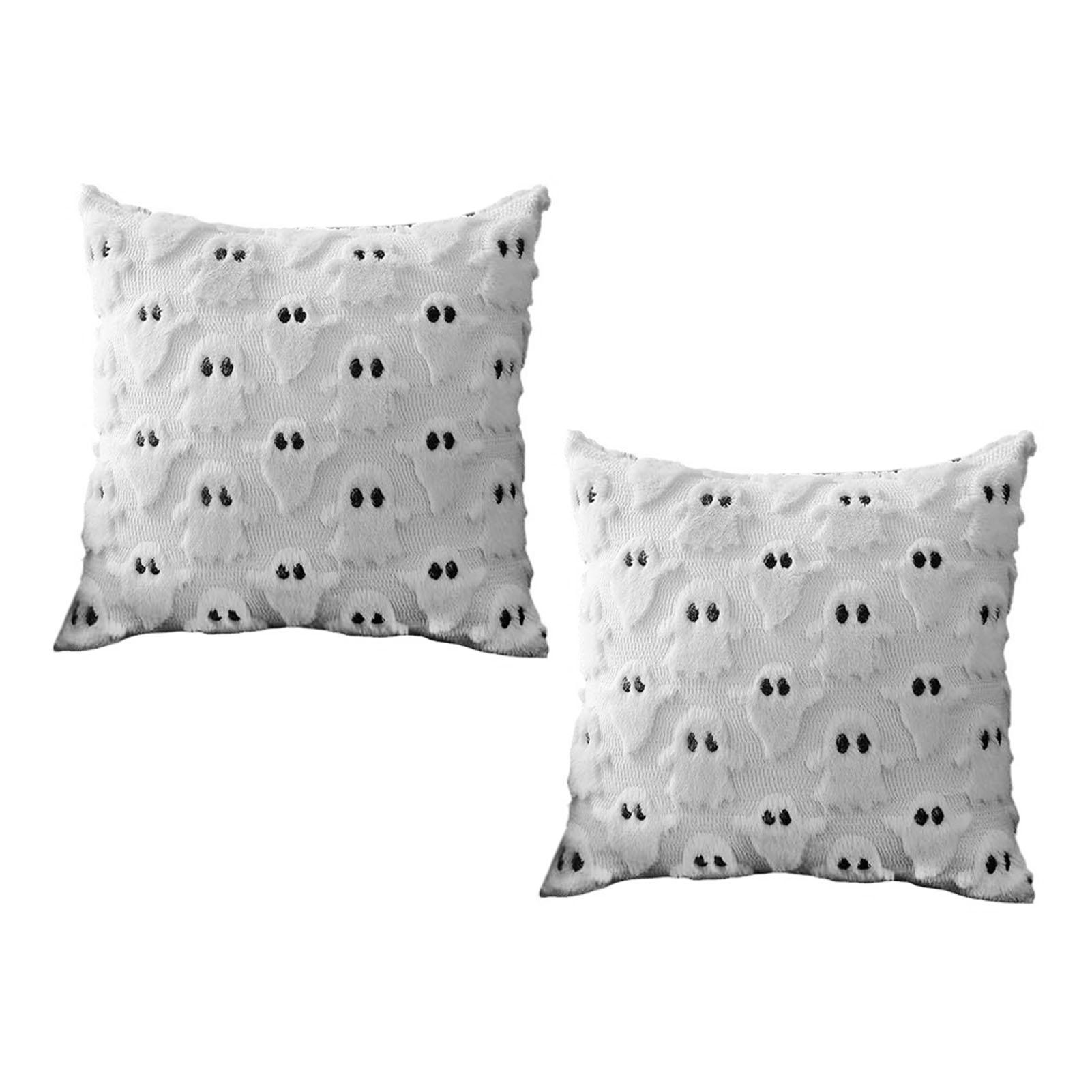 Housse de Coussin Douceur Festif en Peluche